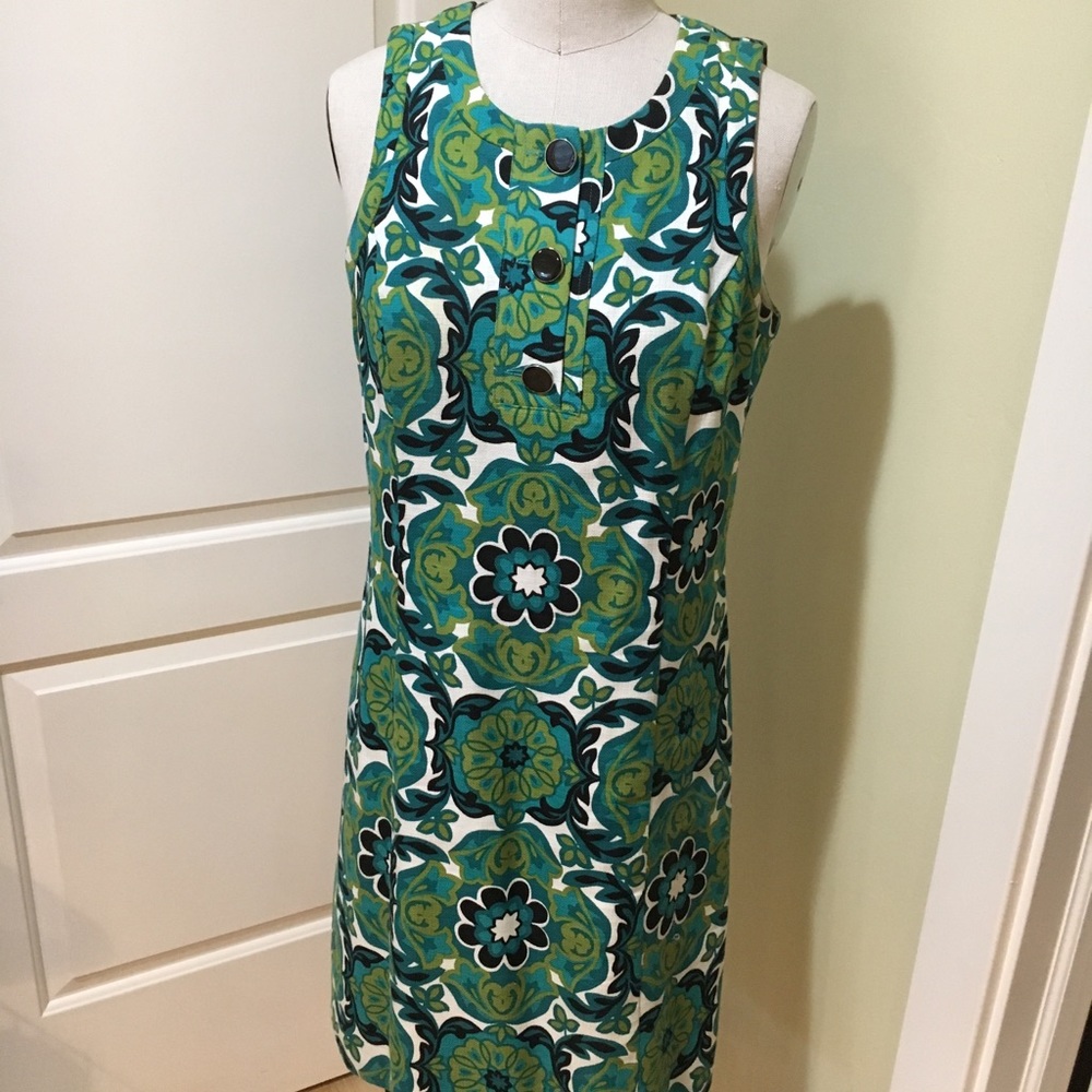 Ann Taylor floral patterned dress